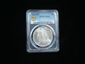 1883-CC Morgan Silver Dollar PCGS Graded MS64 #43548317