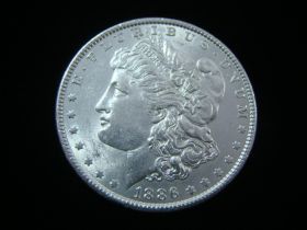 1886 Morgan Silver Dollar Brilliant Uncirculated 80119