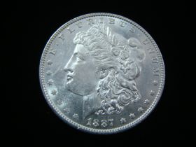 1887 Morgan Silver Dollar Brilliant Uncirculated 90119