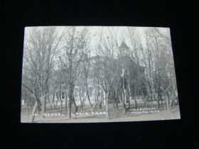 1913 Lakin Kansas School Real Photo Postcard