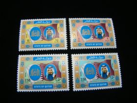 Qatar Scott #660-663 Set Mint Never Hinged
