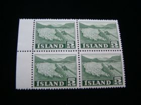 Iceland Scott #268 Block Of 4 Mint Never Hinged