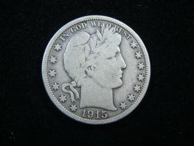 1915-D Barber Silver Half Dollar Fine 70223