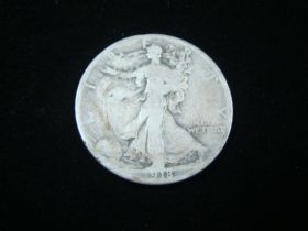 1918-S Walking Liberty Silver Half Dollar Good 60228