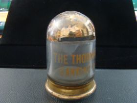 The Thornville Banking Co. Ohio Extremely Rare Antique Glass Bank Pre-1922