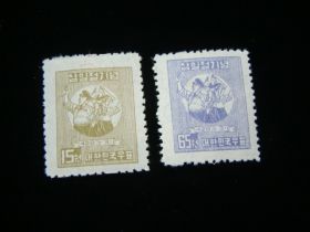 Korea Scott #116-117 Set Mint Never Hinged