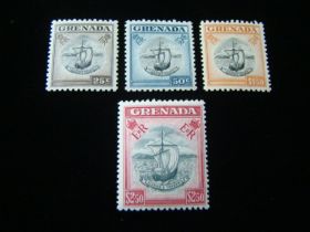 Grenada Scott #180-183 Short Set Mint Never Hinged